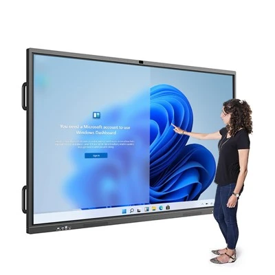 Placă interactivă de 98 de inci pentru educație